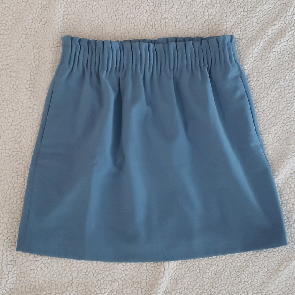 Womens mini skirt by J. Crew sz 2 in blue